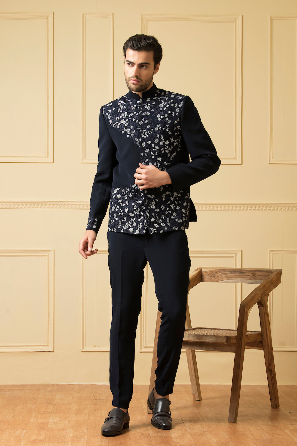 Valiente Designer Men's Indo western Set by Hilo Design  Grab2Buy Hilo Design Grab2Buy