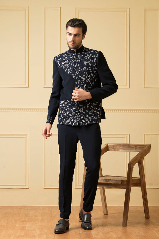 Valiente Designer Men's Indo western Set by Hilo Design  Grab2Buy Hilo Design Grab2Buy