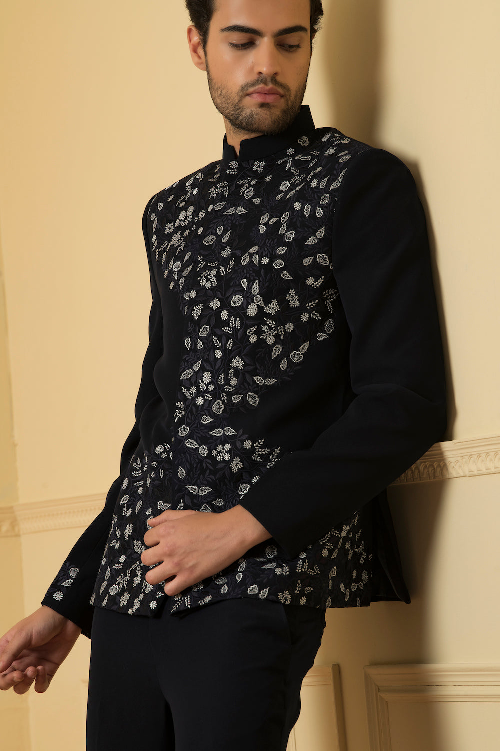 Valiente Designer Men's Indo western Set by Hilo Design  Grab2Buy Hilo Design Grab2Buy