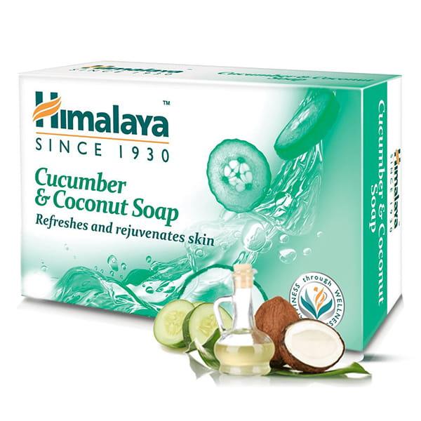 Himalaya Herbals Cucumber and Coconut Soap - Swadesiicart