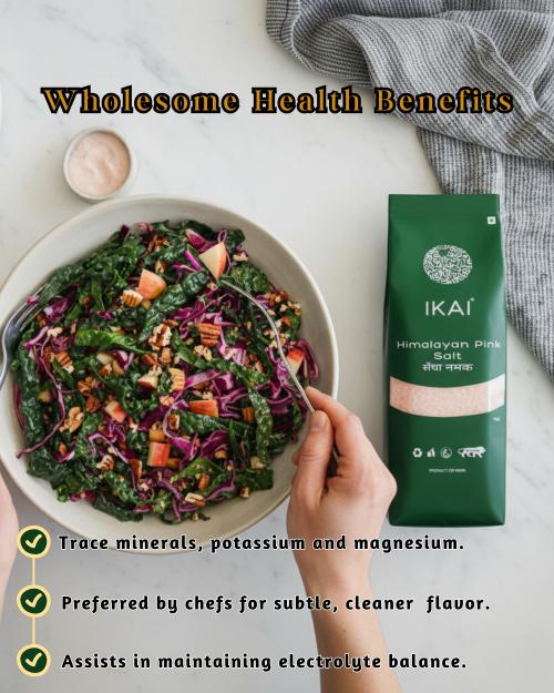 IKAI Natural Himalayan Pink Salt 