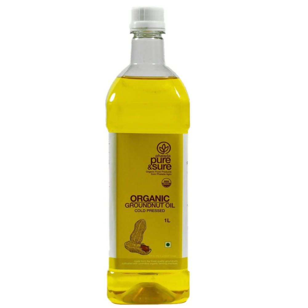 Pure & Sure Organic Cold Pressed Ground Nut Oil - Grab2buy