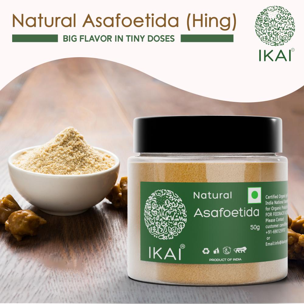 IKAI Organic Natural Asafoiteda Hing 