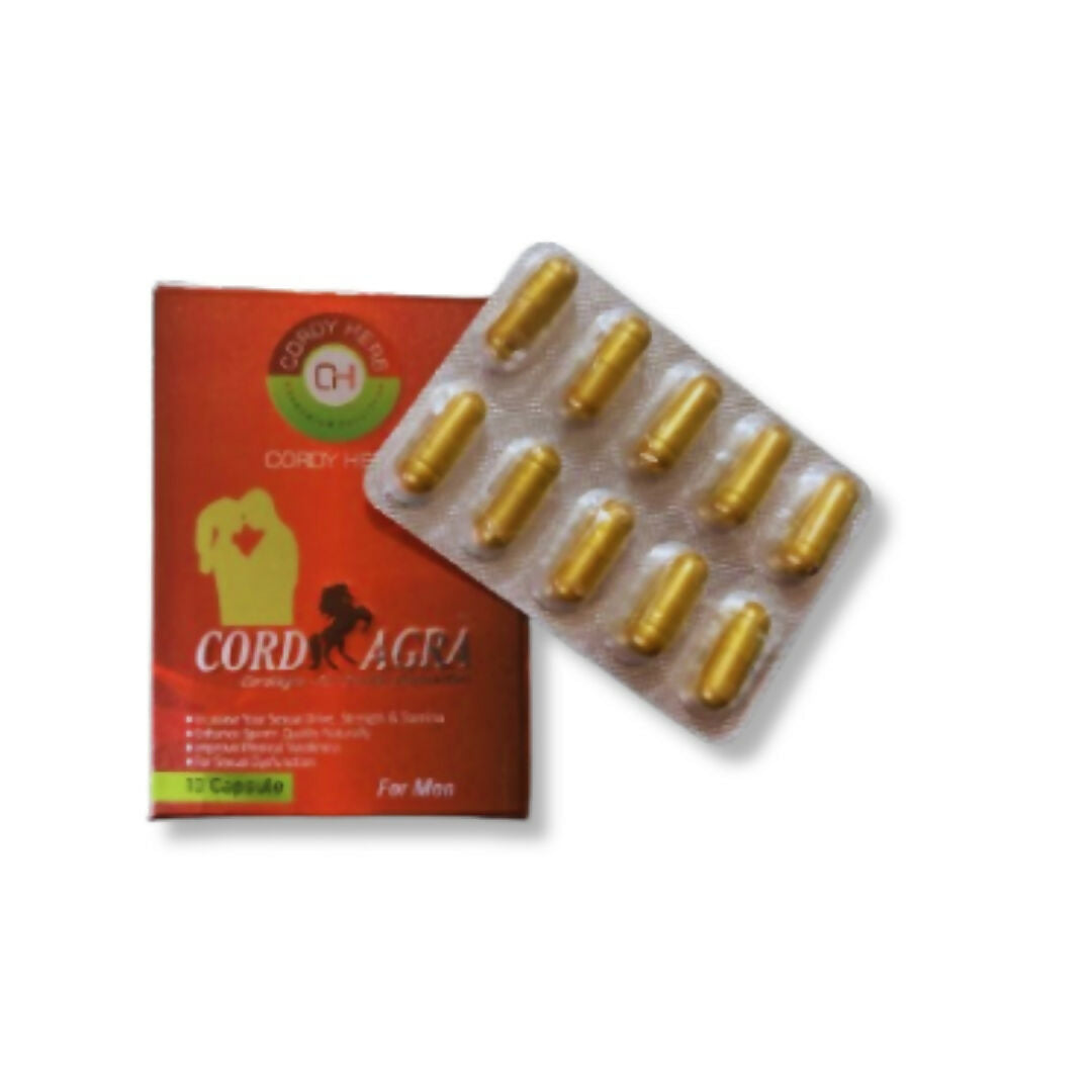 Cordy Herb Mens Sexual Health Supplement Capsules - Grab2buy