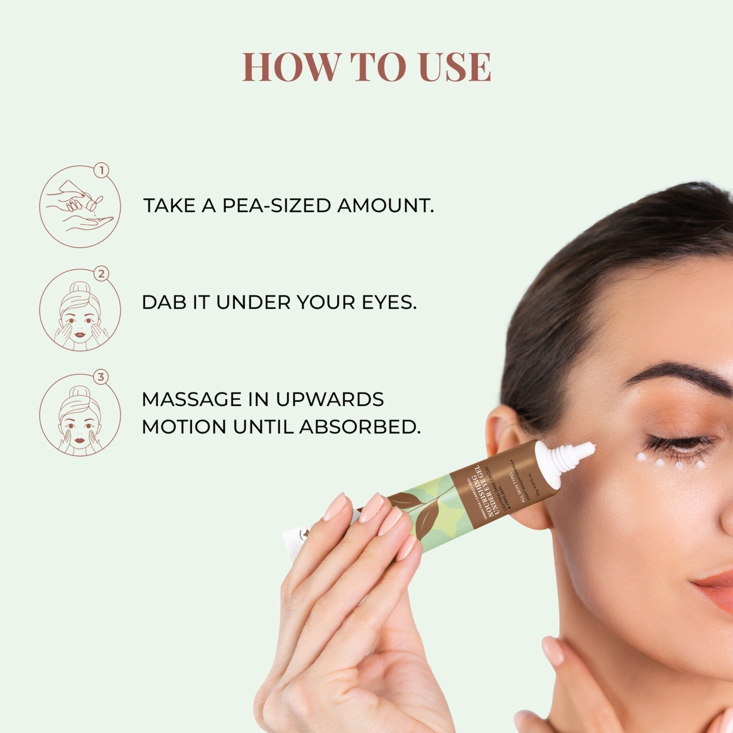 Nourishing Under Eye Gel with Green Tea and Carrot Seed 