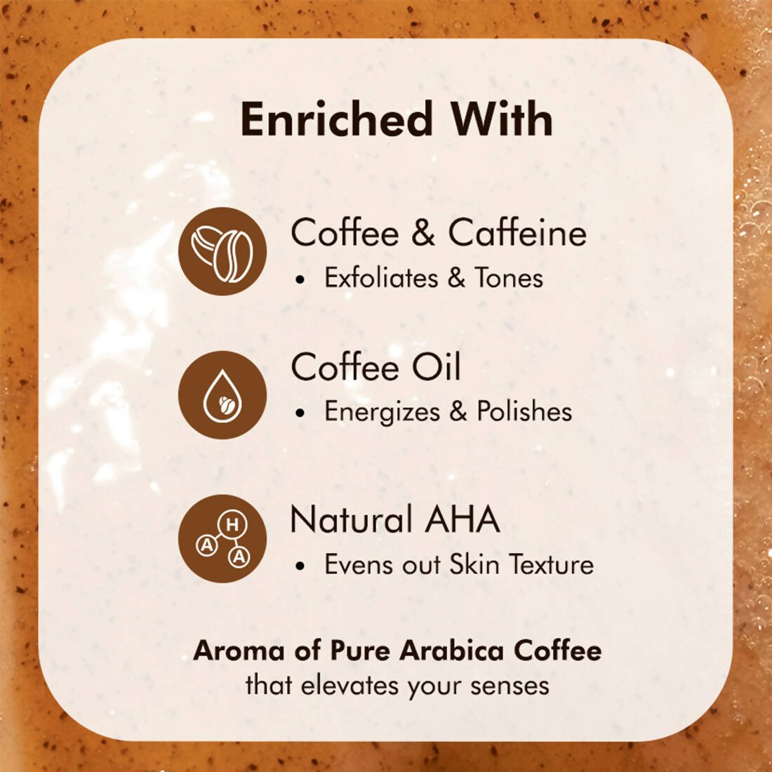 mCaffeine Naked & Raw Coffee Espresso Body Wash 