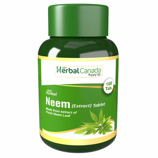 Herbal Canada Neem Extract Tablets 