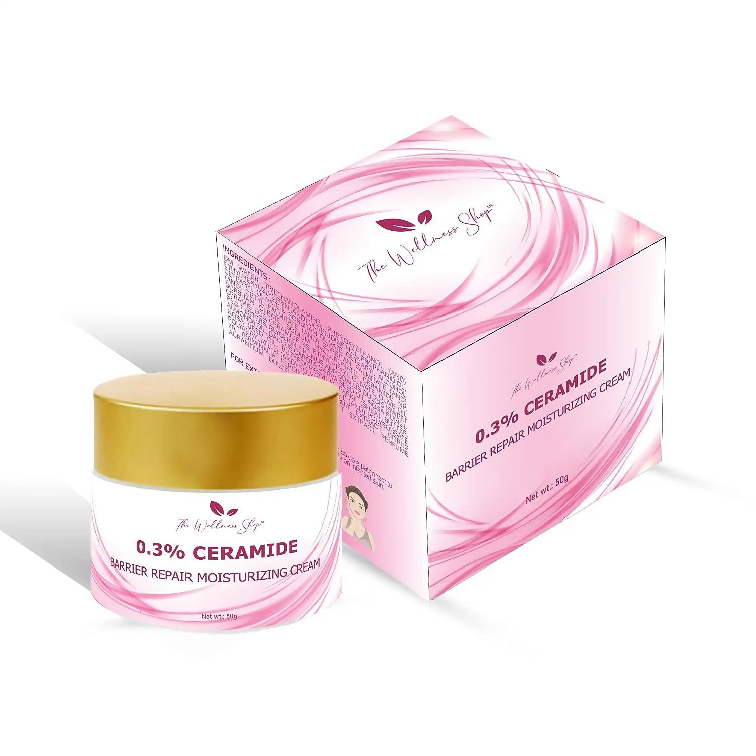 The Wellness Shop 0.3% Ceramide Moisturizer Cream  Grab2Buy The Wellness Shop Grab2Buy