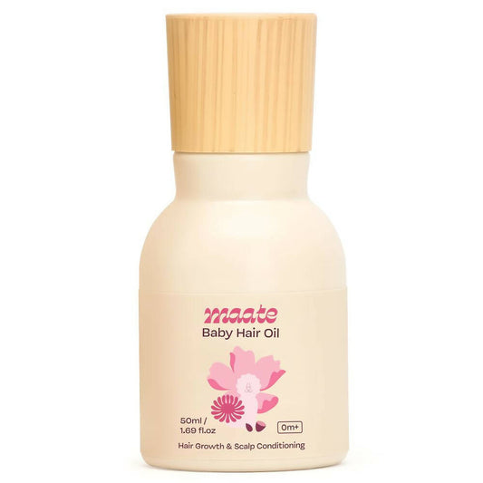 Maate Baby Hair Oil | Protein Rich Oil for Baby Hair Growth - Grab2buy