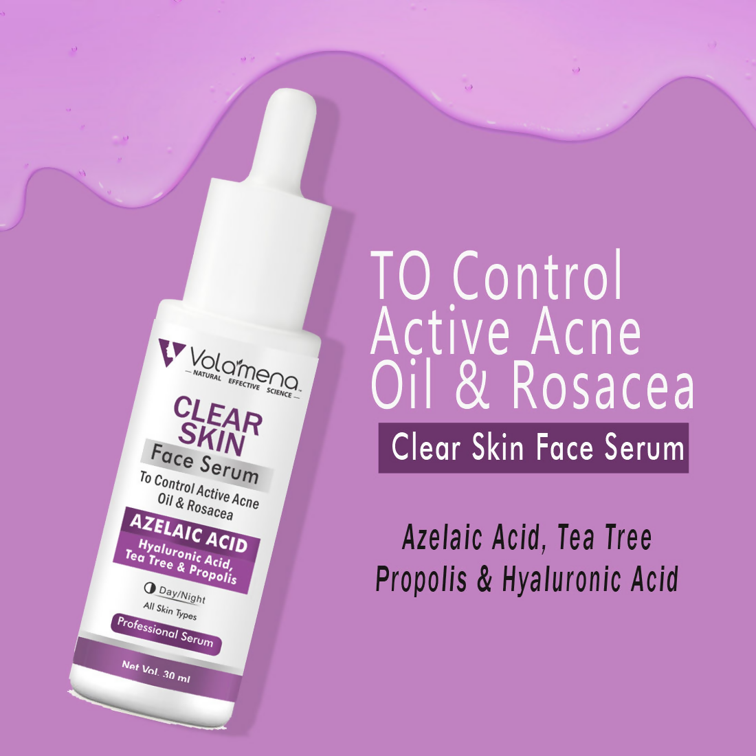 Volamena Clear Skin Face Serum  Grab2Buy Volamena Grab2Buy