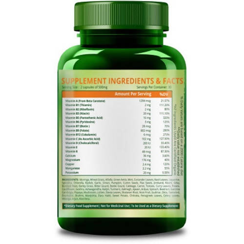 Himalayan Organics Plant Based Multivitamin Whole Food
