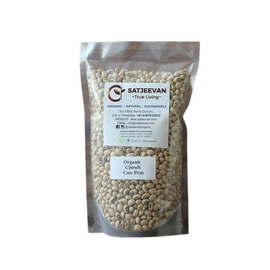 Satjeevan Organic Chowli Cow Peas - Grab2buy