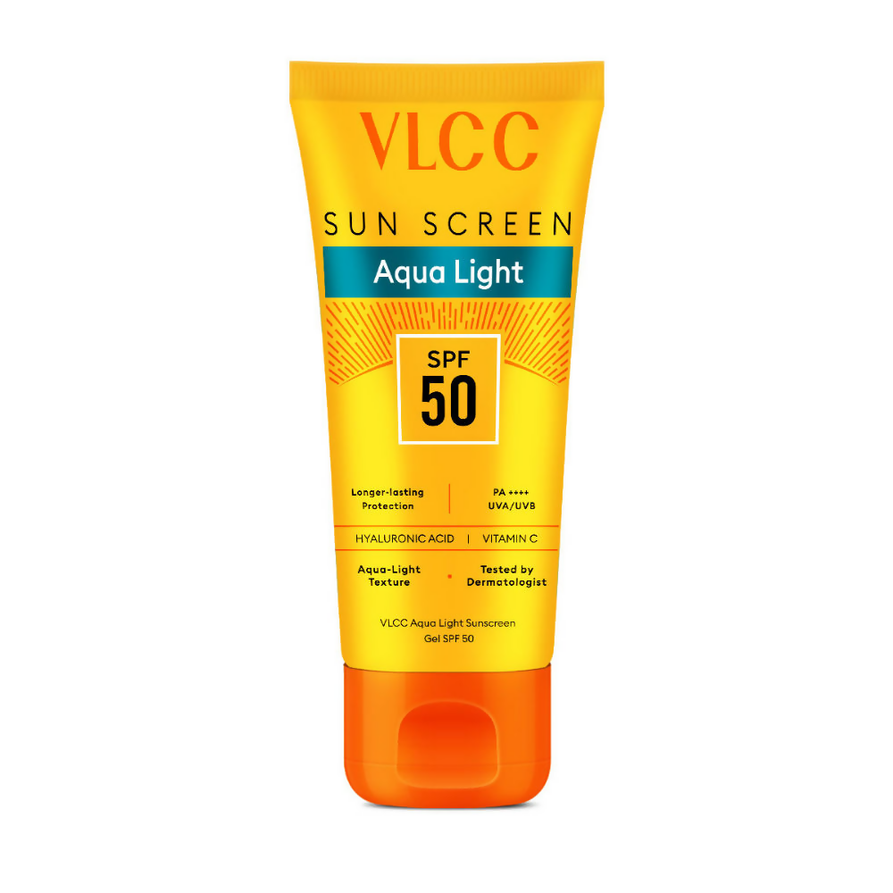 VLCC Aqua Light Sunscreen Gel SPF 50 PA++++  Grab2Buy VLCC Grab2Buy