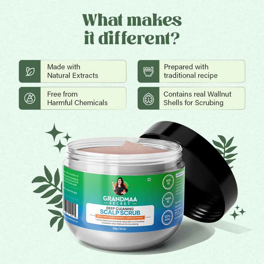 Nidhi's Grandmaa Secret Scalp Scrub