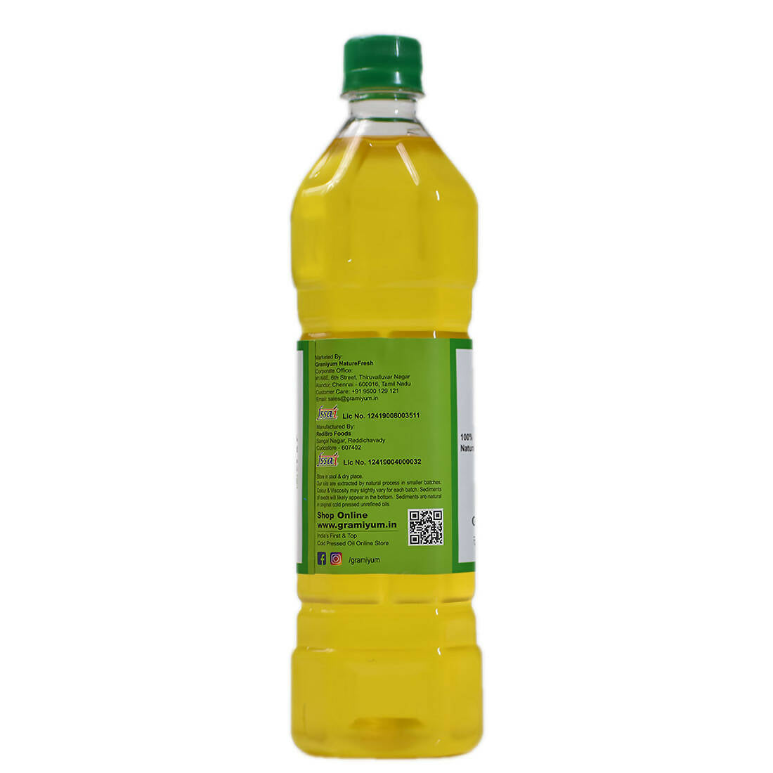 Gramiyum Groundnut Oil (Cold Pressed) - Grab2buy