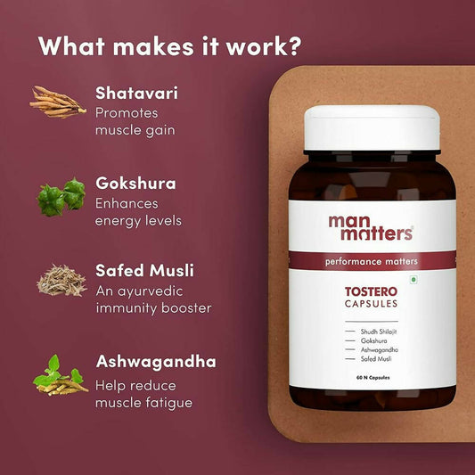 Man Matters Testero Capsules - Grab2buy