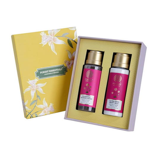 Forest Essentials Indian Rose Body Care Duo Gift Box