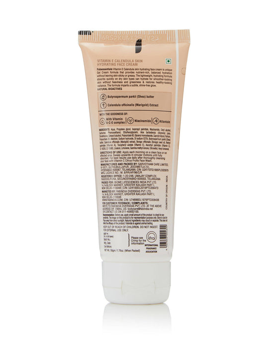 Fabessentials Vitamin E Calendula Skin Hydrating Face Cream - Grab2buy