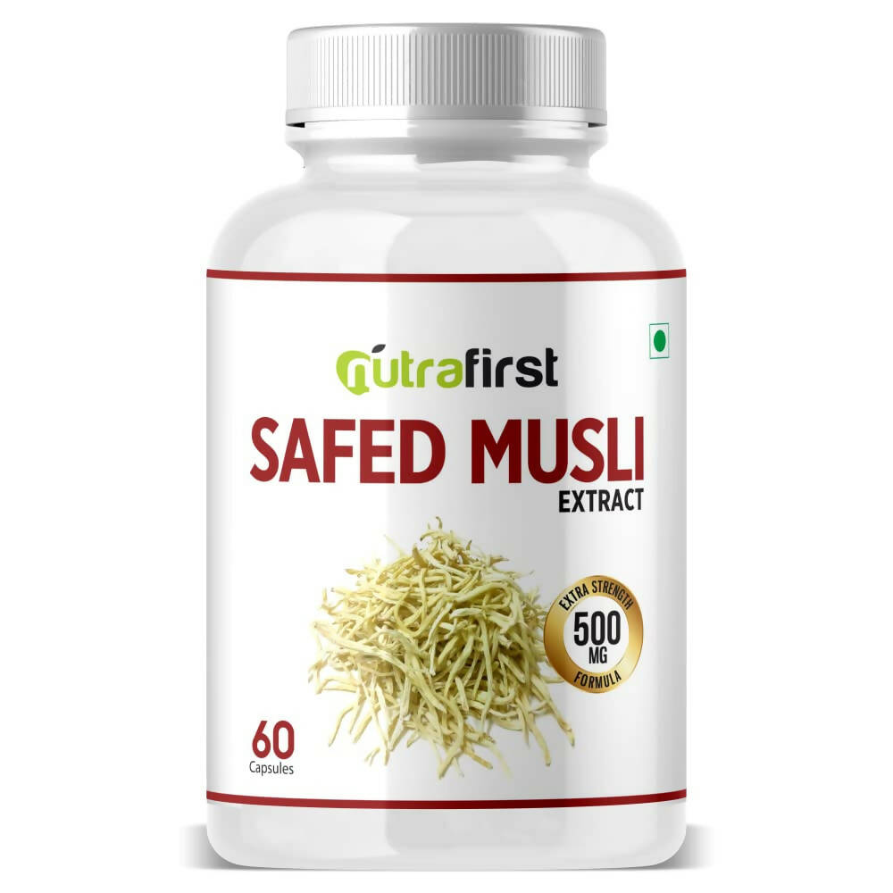 Nutrafirst Safed Musli Extract Capsules - Grab2buy