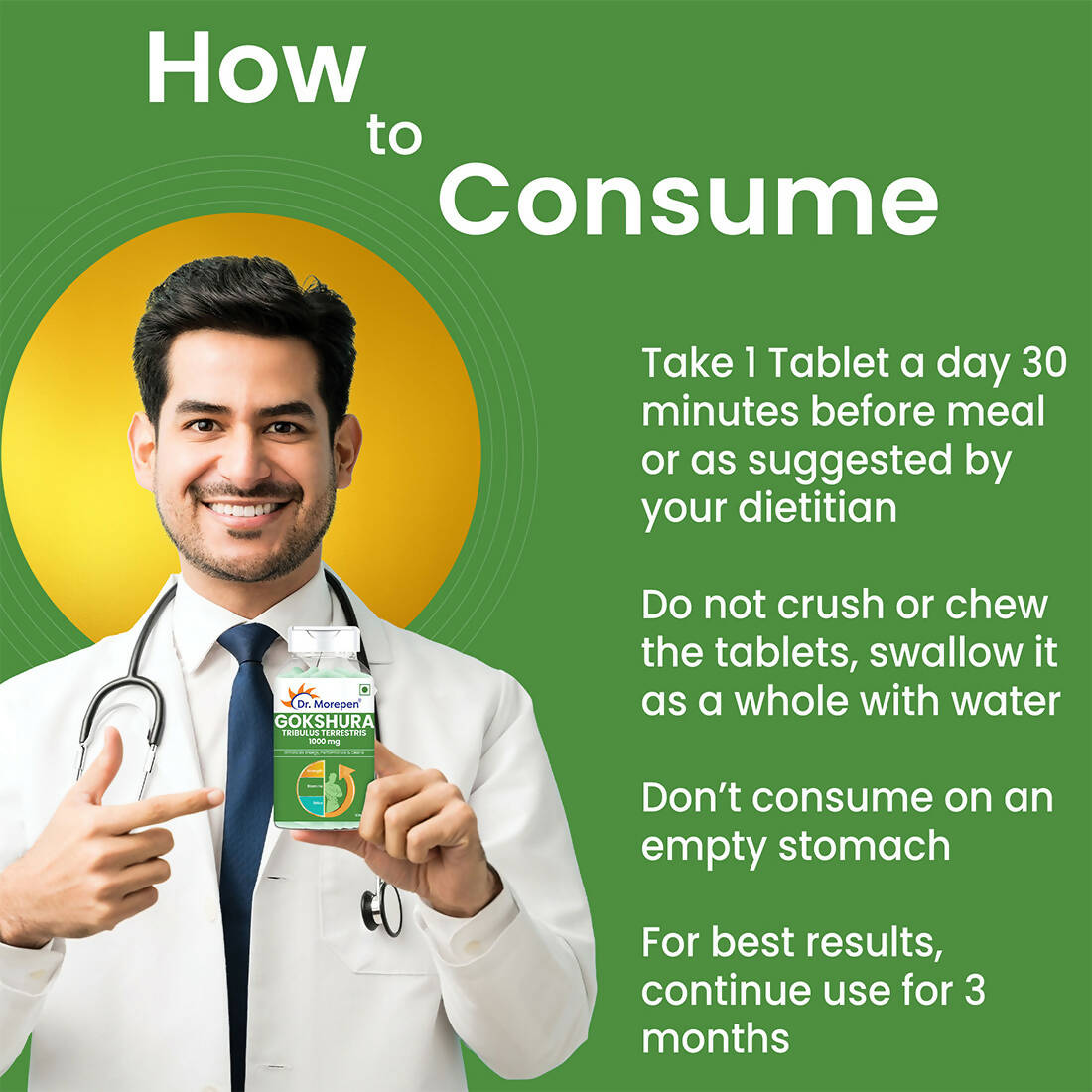 Dr. Morepen Gokshura Tablets For Men 