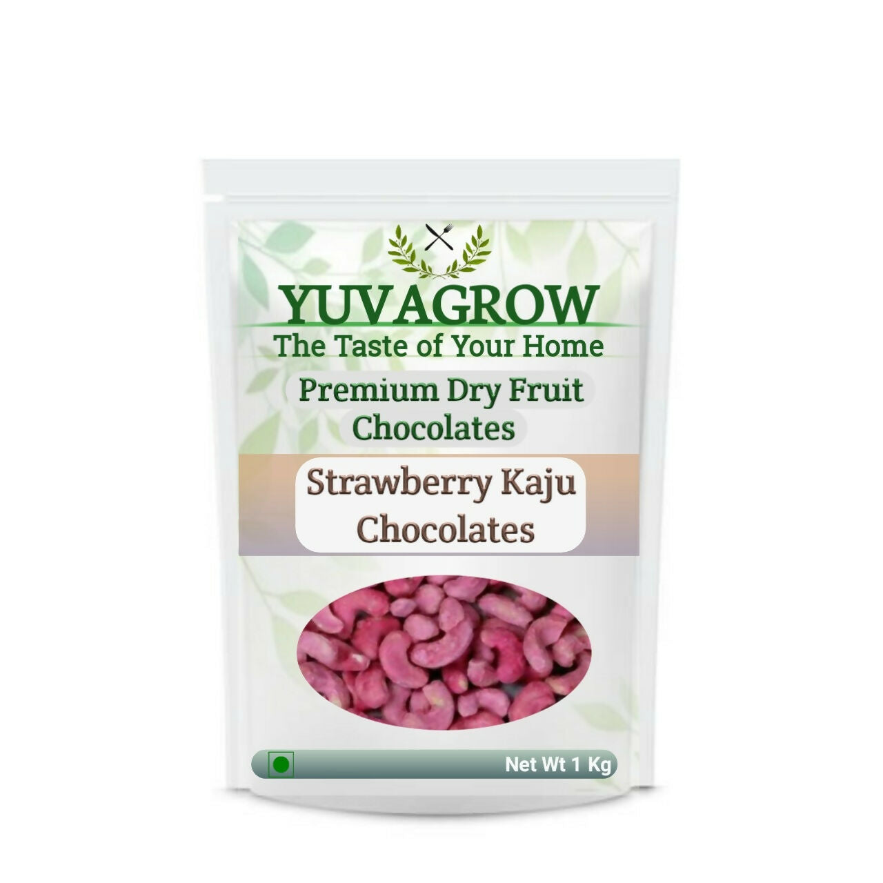 Yuvagrow Strawberry Kaju Chocolates  Grab2Buy Yuvagrow Grab2Buy