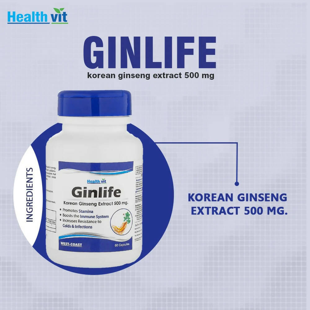 Healthvit Ginlife Capsules 