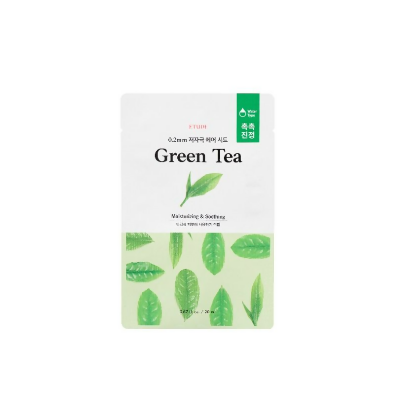 Etude House 0.2 Air Mask Green Tea - Moisturizing & Soothing 