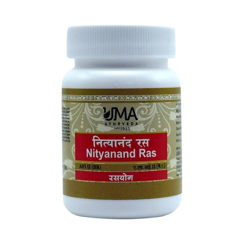 Uma Ayurveda Nityanand Ras Tablets 