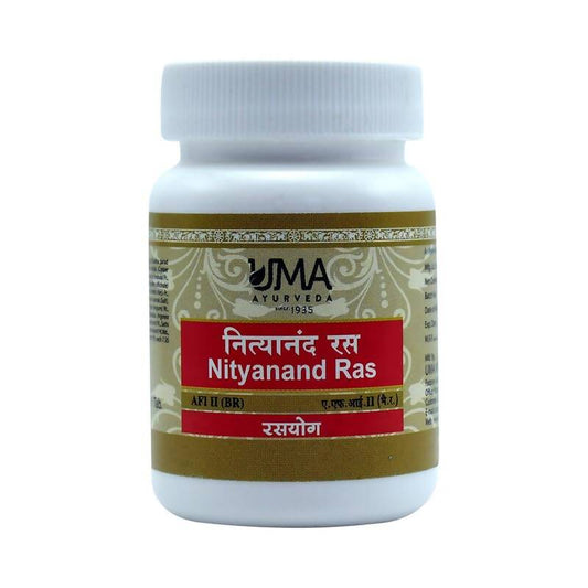 Uma Ayurveda Nityanand Ras Tablets 