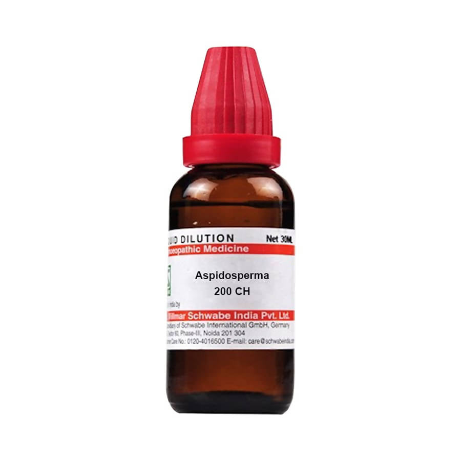 Dr. Willmar Schwabe India Aspidosperma Dilution 