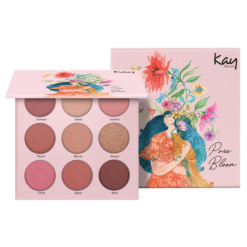 Kay Beauty By Katrina Kaif Eyeshadow Palette - Pure Bloom 