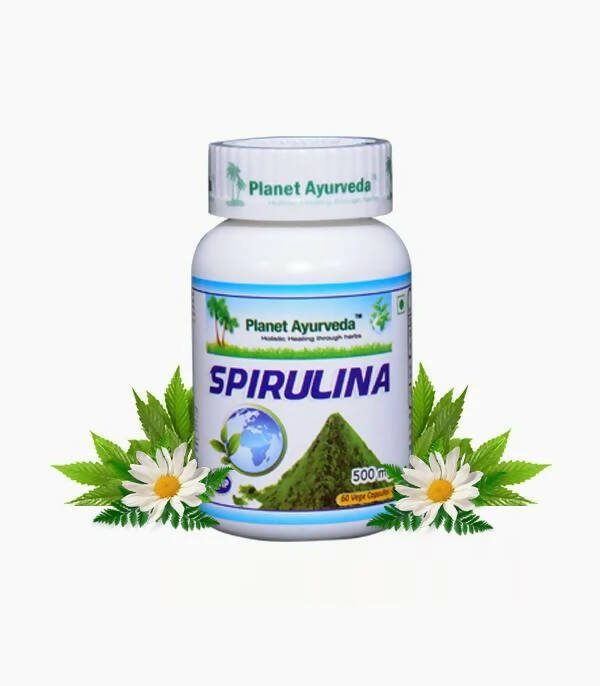 Planet Ayurveda Spirulina Capsules - Grab2buy
