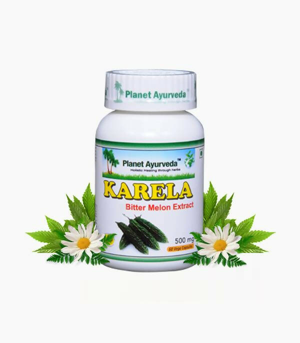 Planet Ayurveda Karela Capsules - Grab2buy