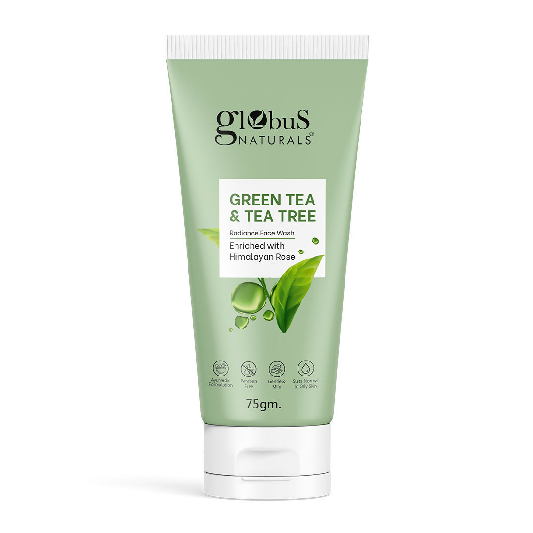 Globus Naturals Green Tea & Tea Tree Face Wash 