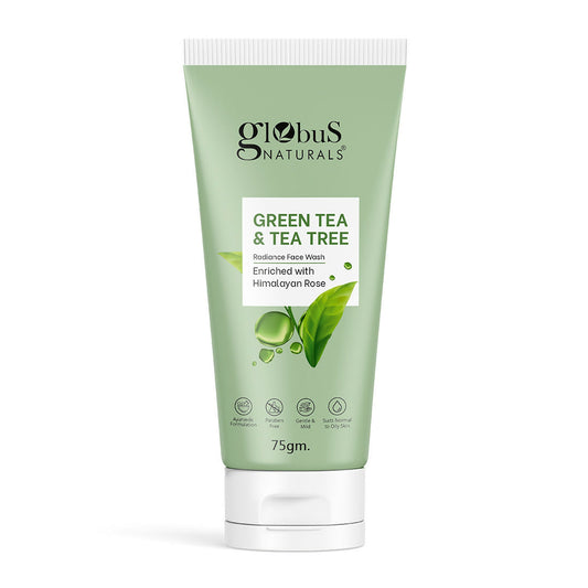 Globus Naturals Green Tea & Tea Tree Face Wash 