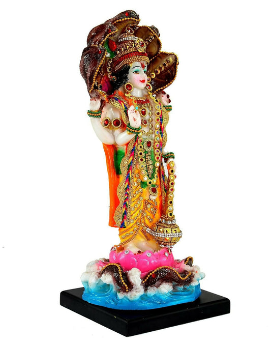 Esplanade Resin Vishnu Narayana Murti Idol - Grab2buy