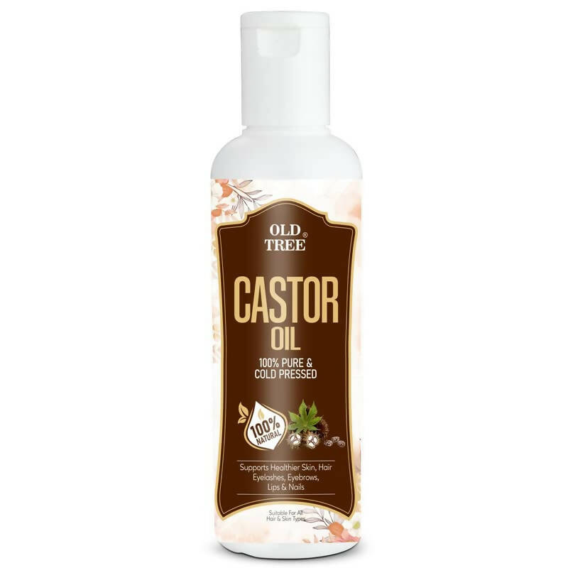 Old Tree Castor Hair Oil - Pure Cold Pressed 