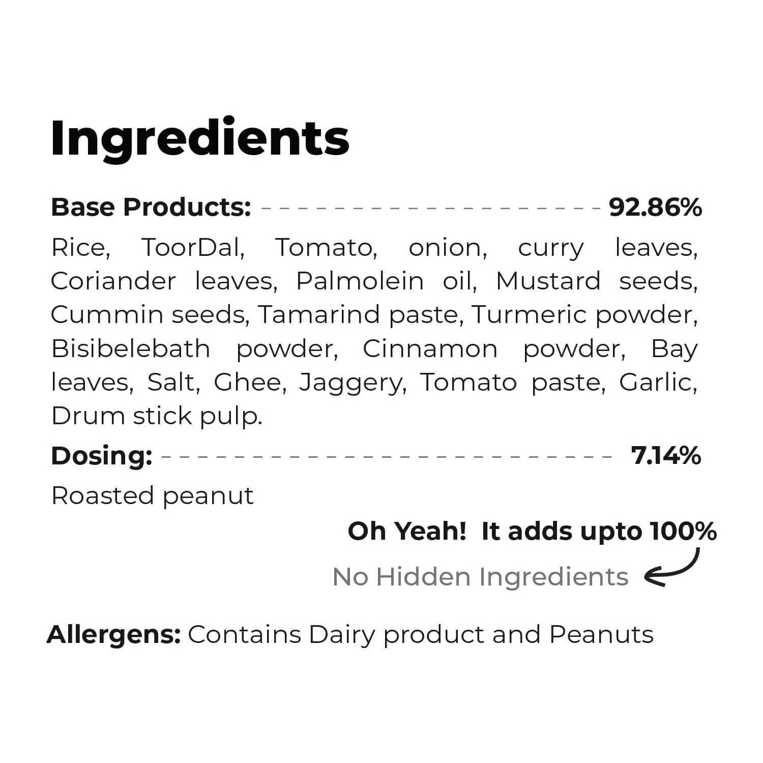 The Taste Company Bisibele Bath - Grab2buy