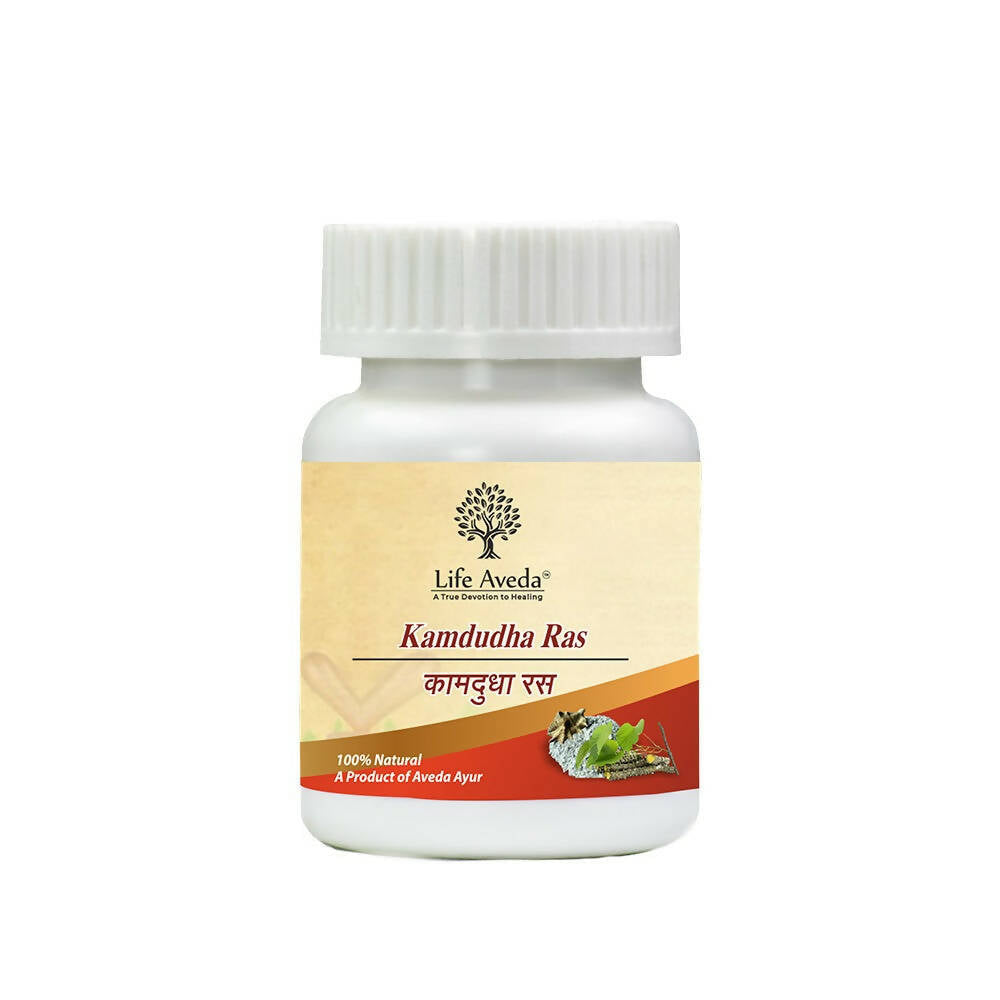 Life Aveda Kamdudha Ras Tablets 