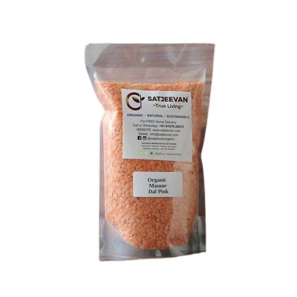 Satjeevan Organic Masoor Dal Pink 