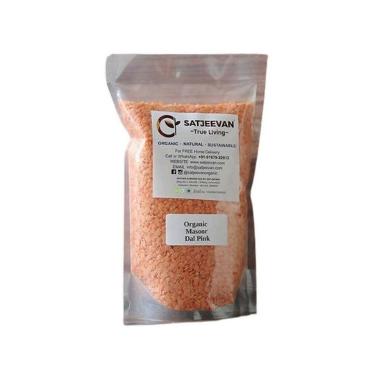 Satjeevan Organic Masoor Dal Pink 