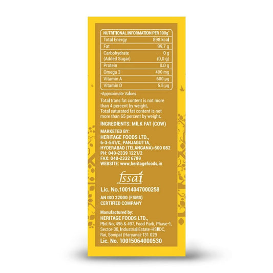 Heritage Cow Ghee - Grab2buy