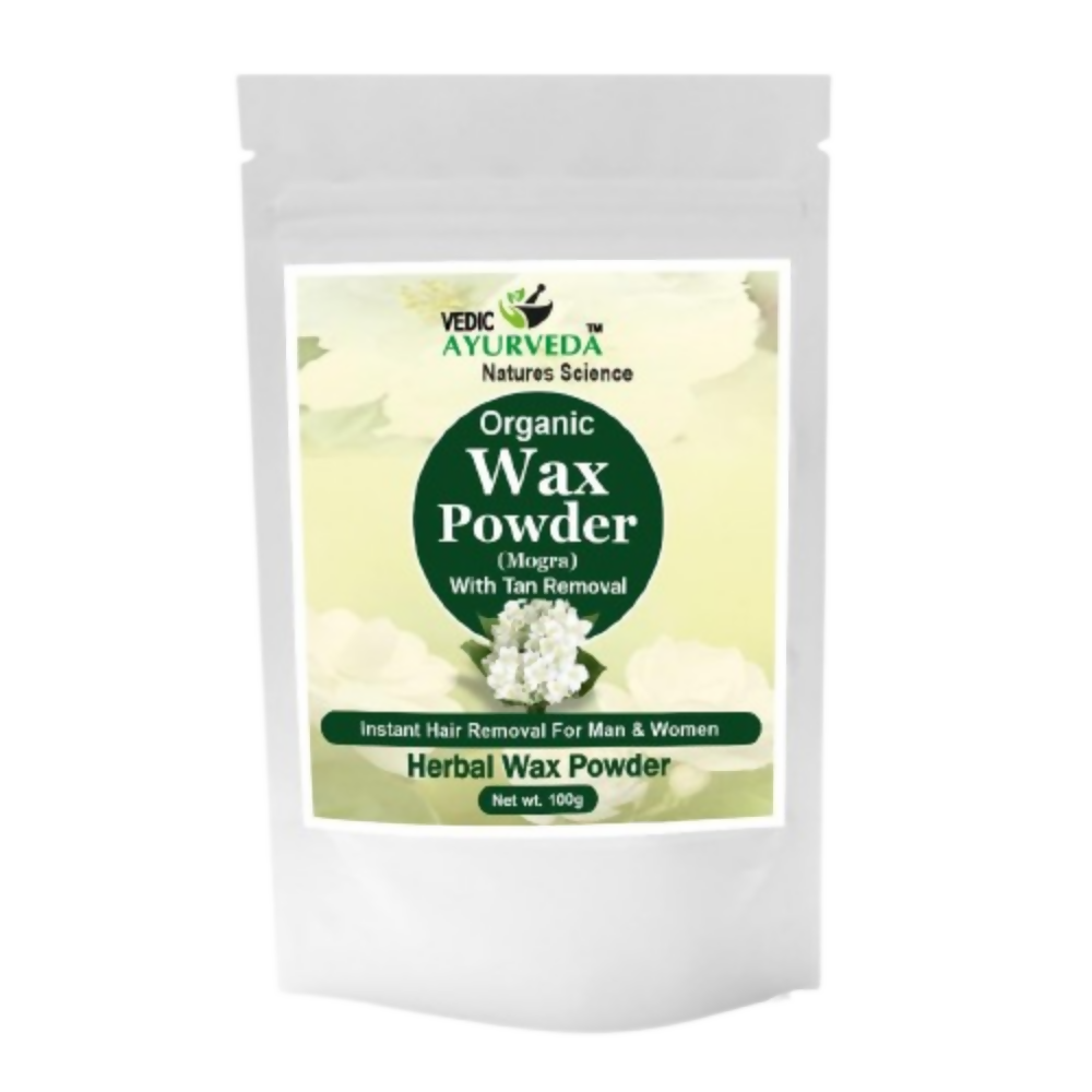 VedicAyurveda Herbal Wax Powder - Mogra  Grab2Buy VedicAyurveda Grab2Buy