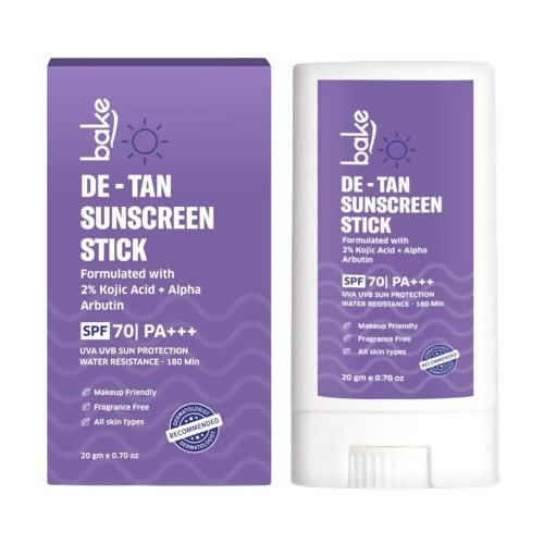 Bake De-Tan Sunscreen Stick Spf 70 Pa++++  Grab2Buy Bake Grab2Buy