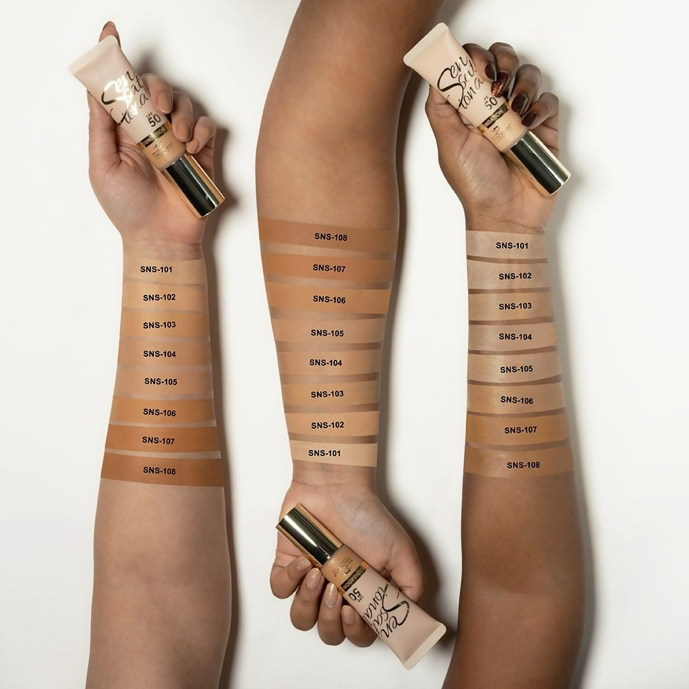 Daily Life Forever52 Sensational SPF 50+ Foundation - Crema Catalana 01 | Swadesiicart