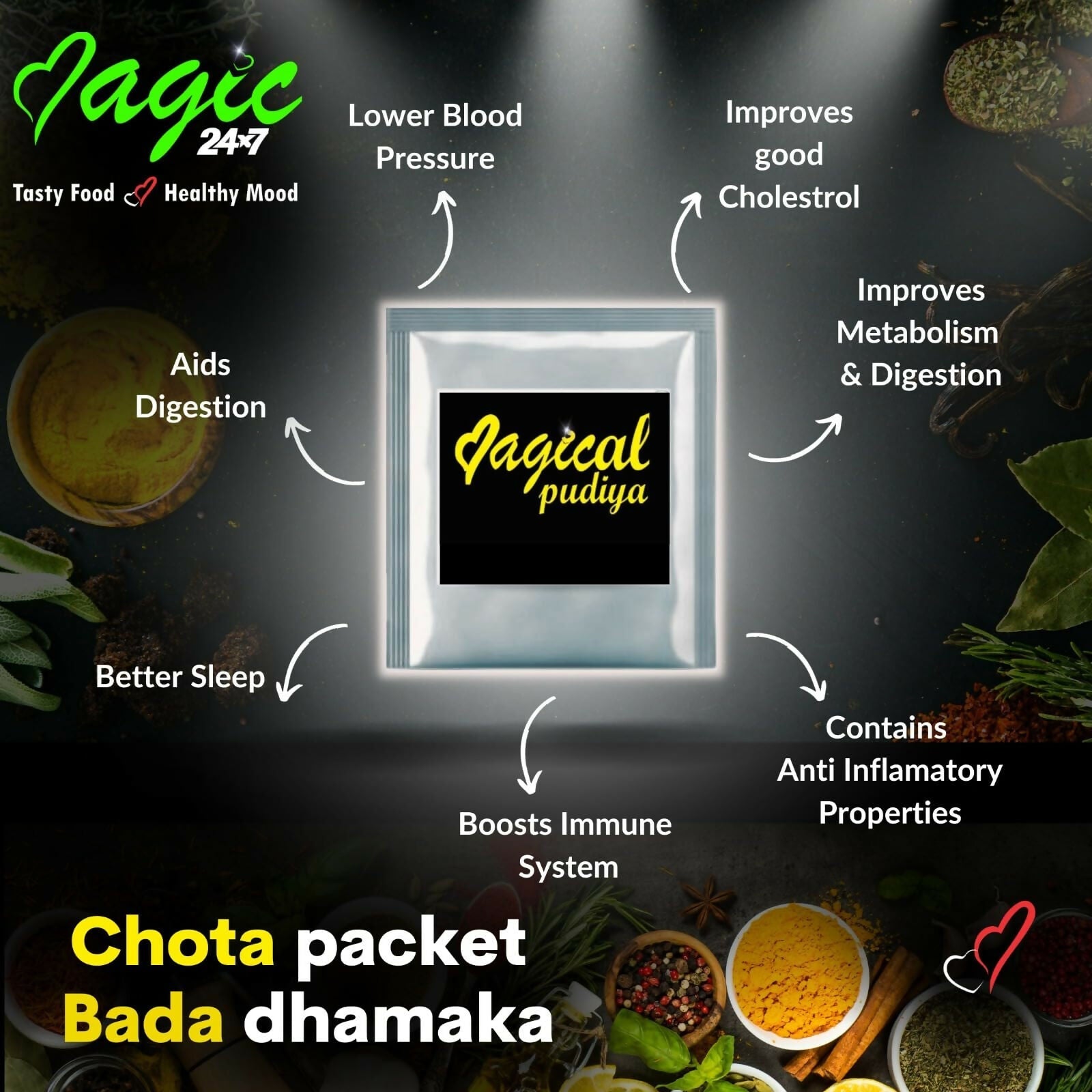 Sanskriti Magic Masala Veg Pulao Fresh Ready to cook All-in-One Kit - Grab2buy