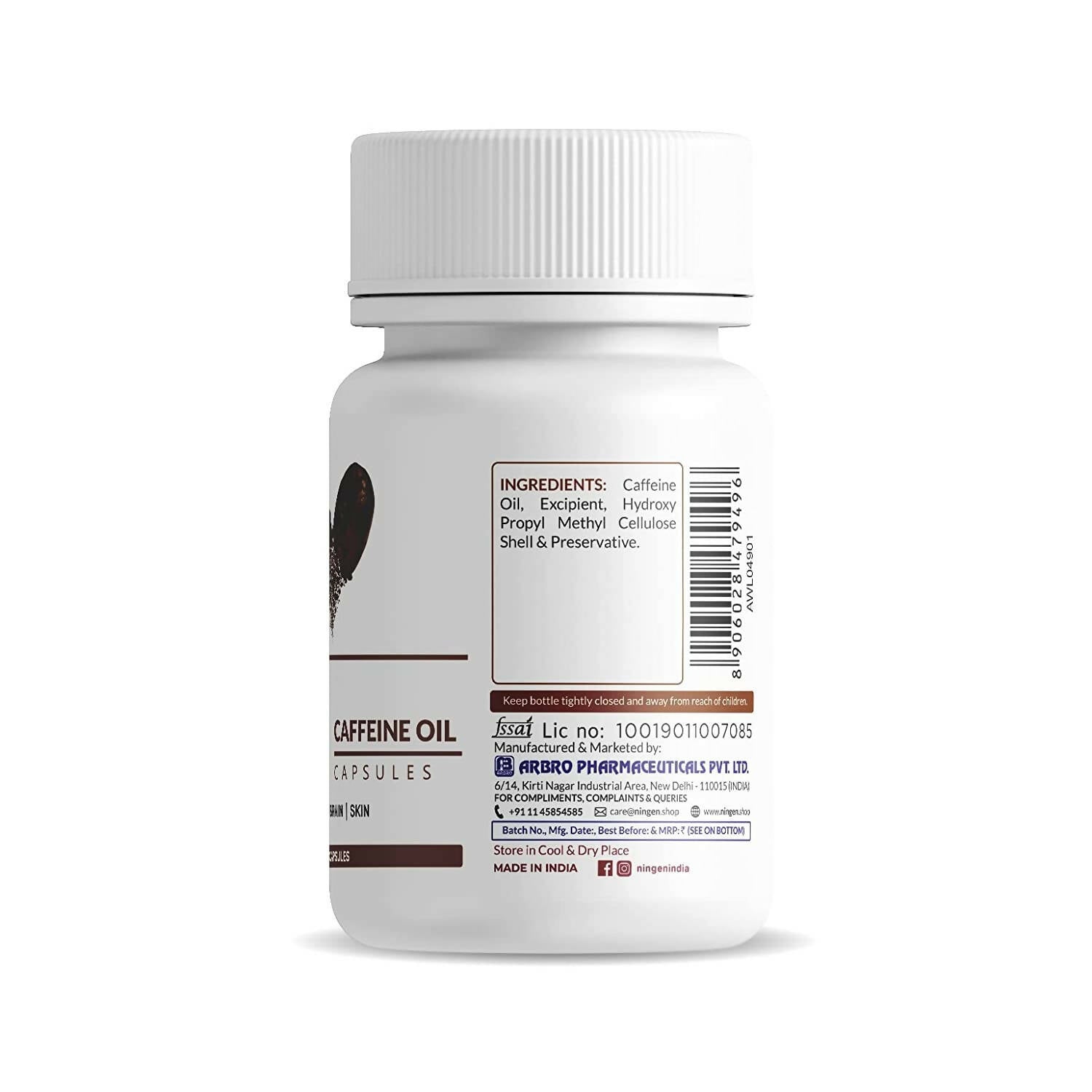Ningen Caffeine Oil Capsules - Grab2buy