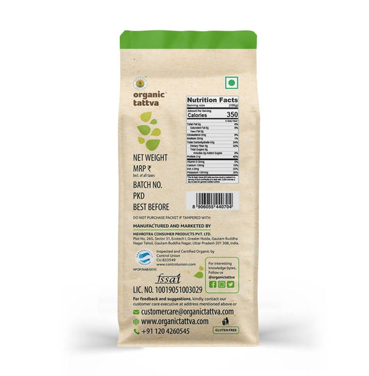 Organic Tattva Arhar (Tur) Dal