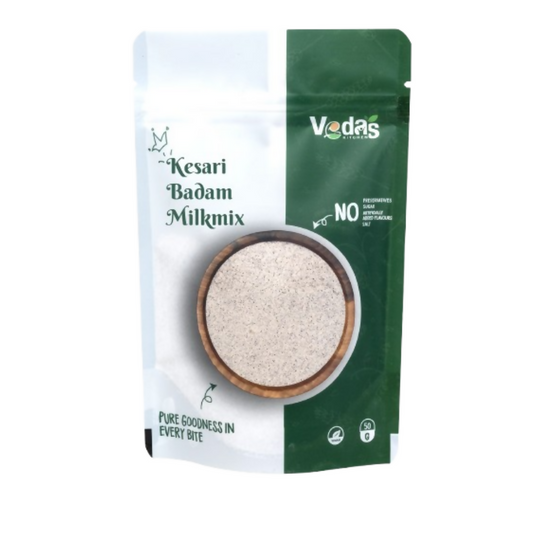 Vedas Kitchen Kesari Badam Milk Mix  Grab2Buy Vedas Kitchen Grab2Buy
