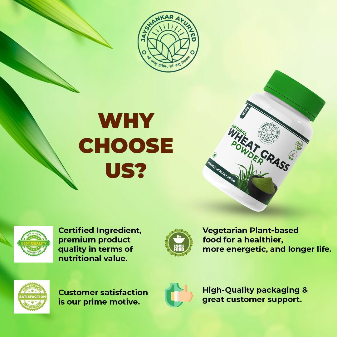Jayshankar Ayurved Wheat Grass Powder 